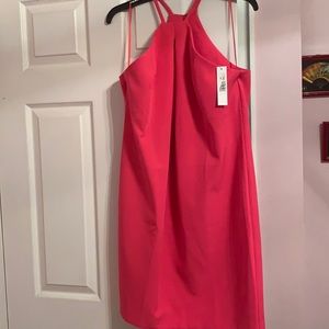 Hot pink Trina Turk dress